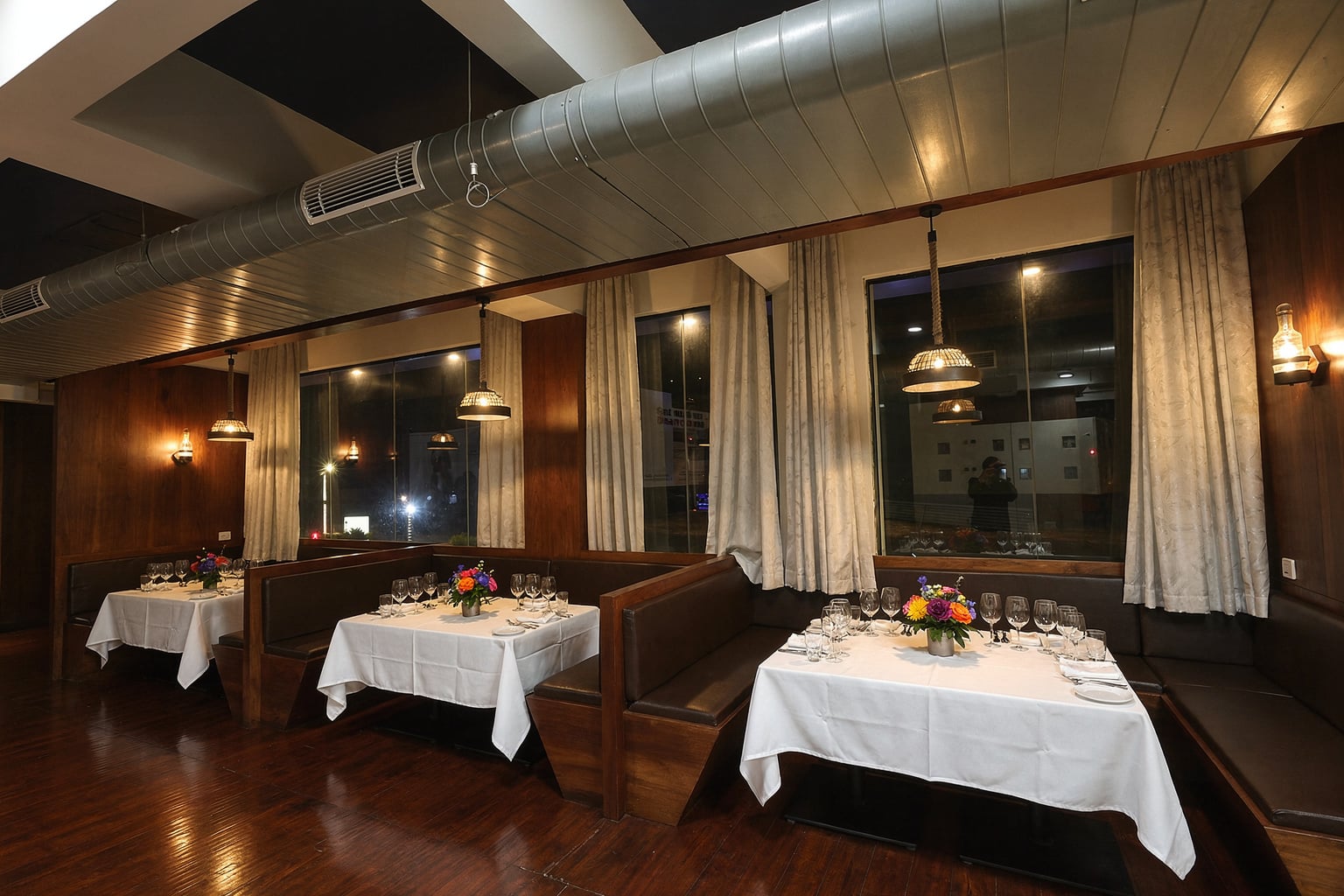 The multi-cuisine restaurant at Sree Raaga Resorts
